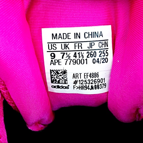 🆕 Adidas Microbounce T1 Sneakers Shoes Pink Green - Picture 12 of 12